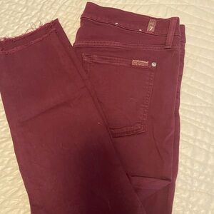 7 for All Mankind Skinny Jeans Size 32